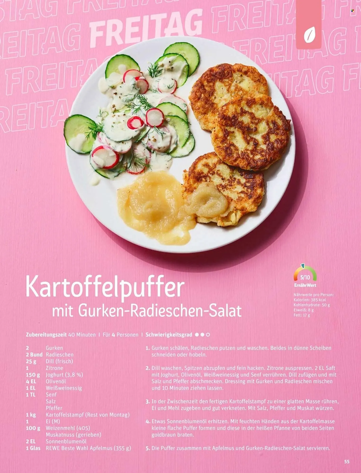 REWE Magazin von 4. März bis 12. März 2026 - Prospekt seite 55