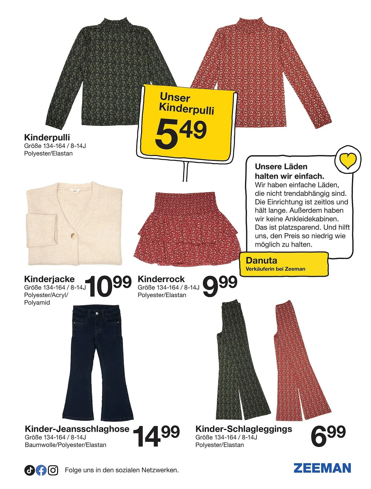 Zeeman Prospekt von 27. September bis 10. Oktober 2025 - Prospekt seite 11