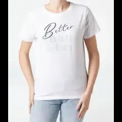 T-Shirt mit Schriftzug