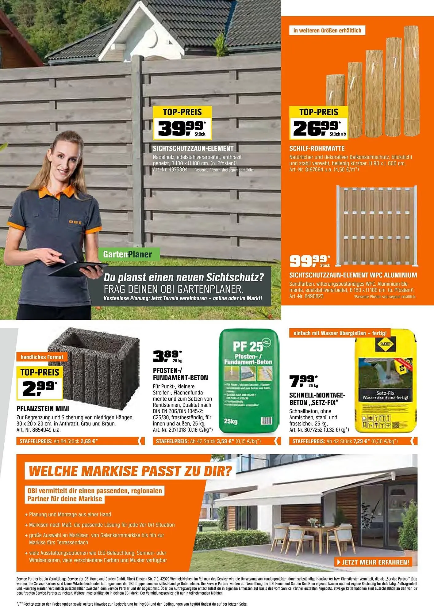 OBI Prospekt von 16. April bis 30. April 2025 - Prospekt seite 15
