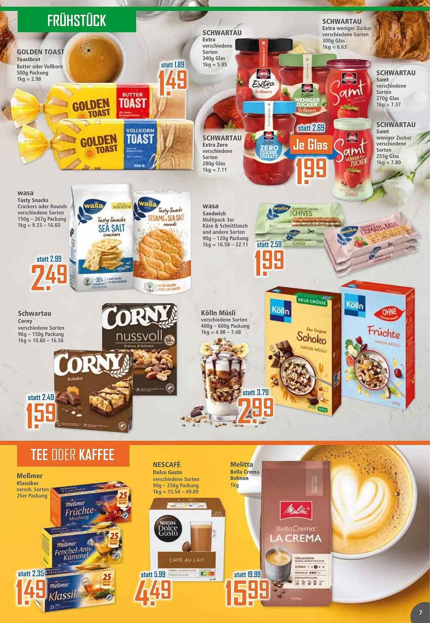 Klaas und Kock Prospekt von 9. März bis 14. März 2026 - Prospekt seite 7