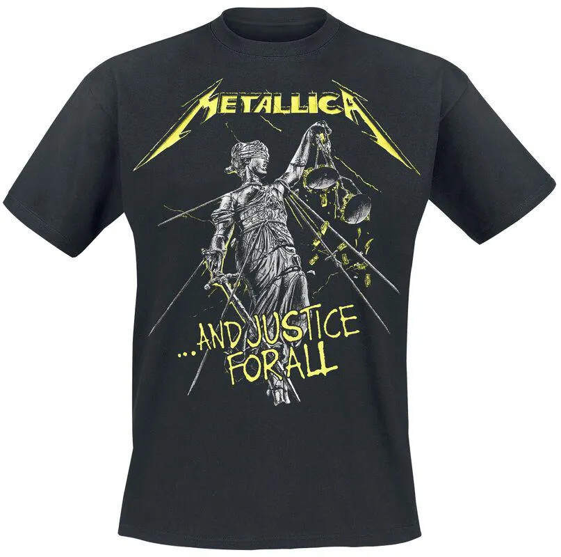 "...And Justice For All - Tracklist" T-Shirt schwarz von Metallica