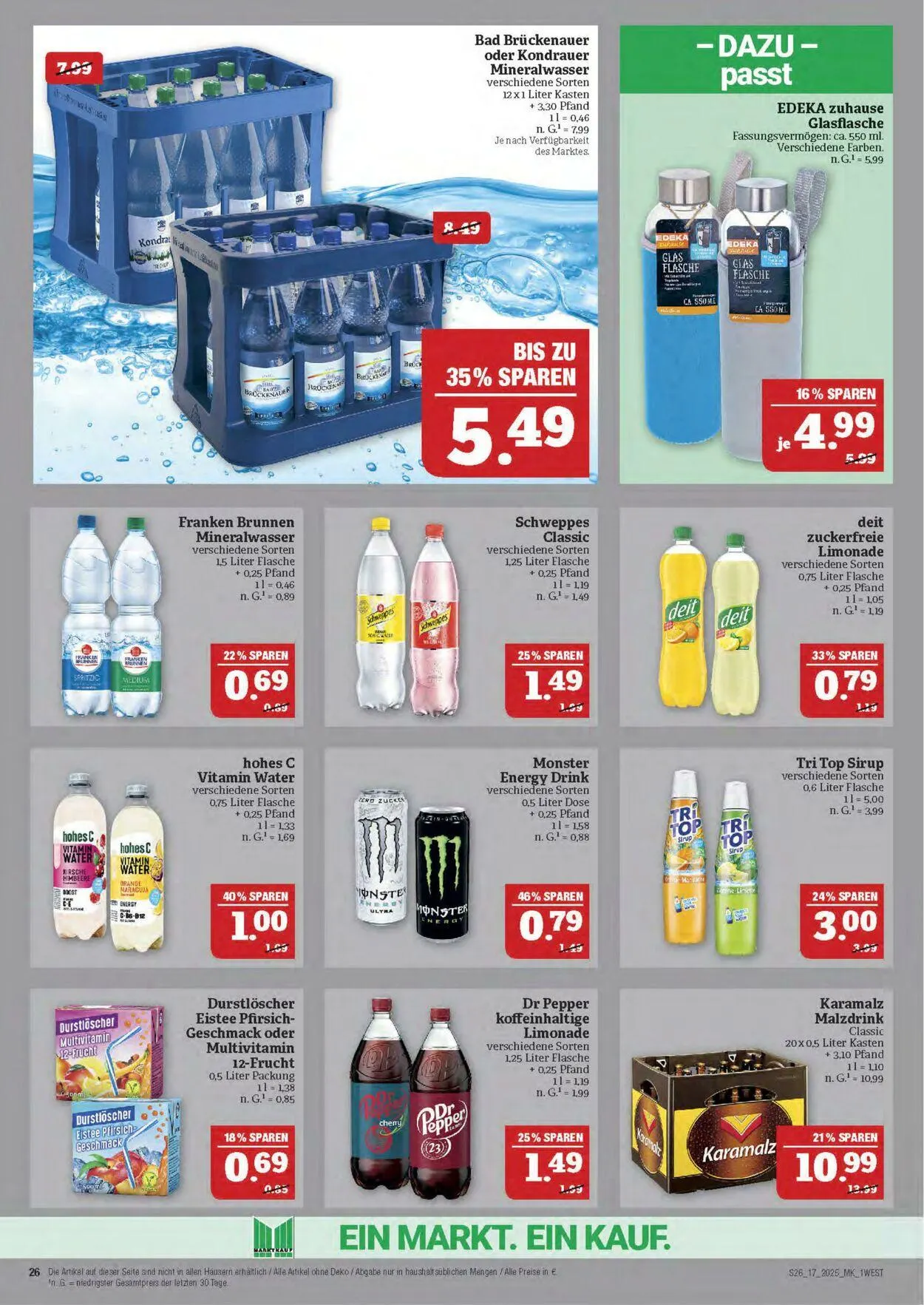 Marktkauf - Nürnberg-Thon Aktueller Prospekt von 22. April bis 26. April 2025 - Prospekt seite 26