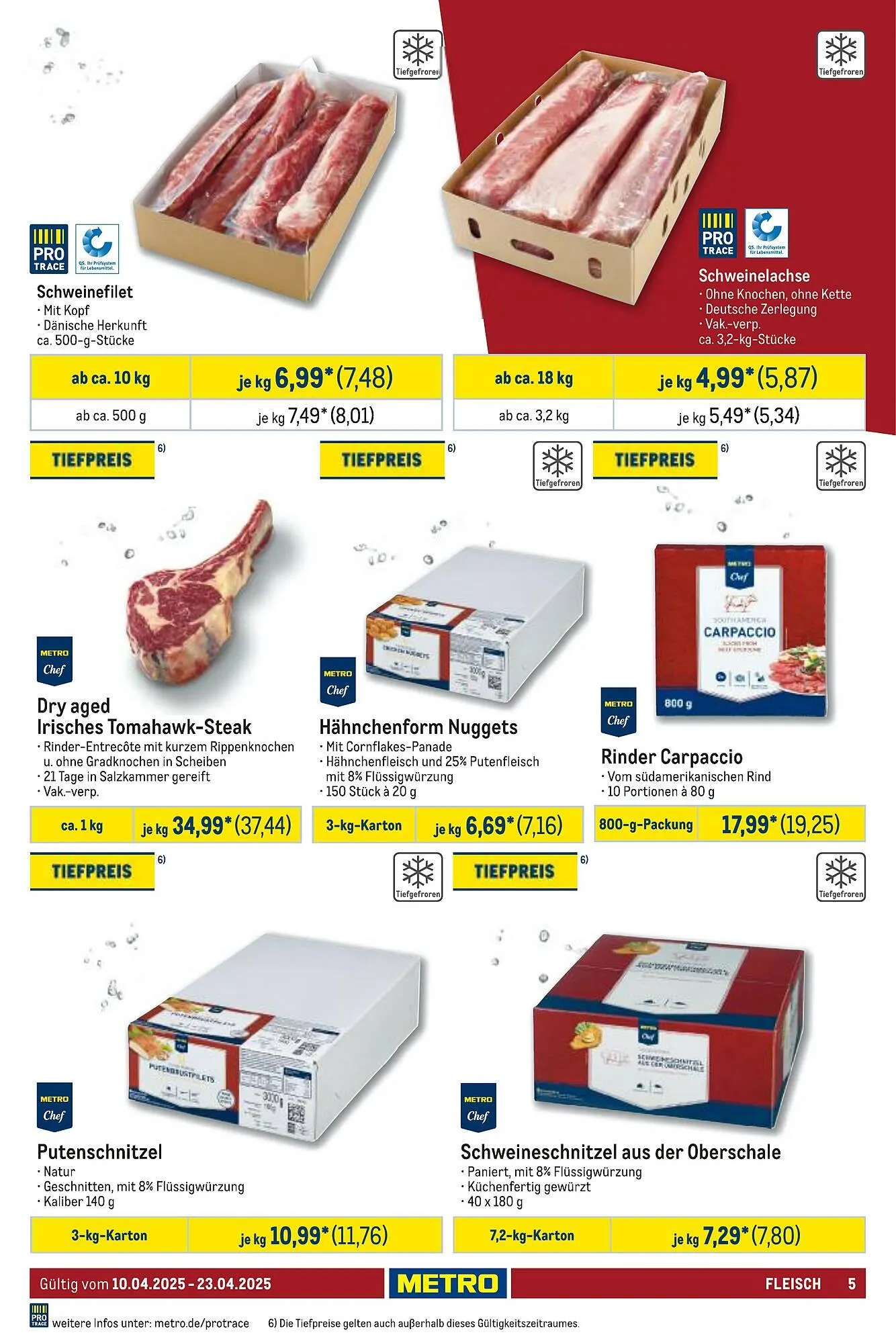 METRO Prospekt von 10. April bis 23. April 2025 - Prospekt seite 5