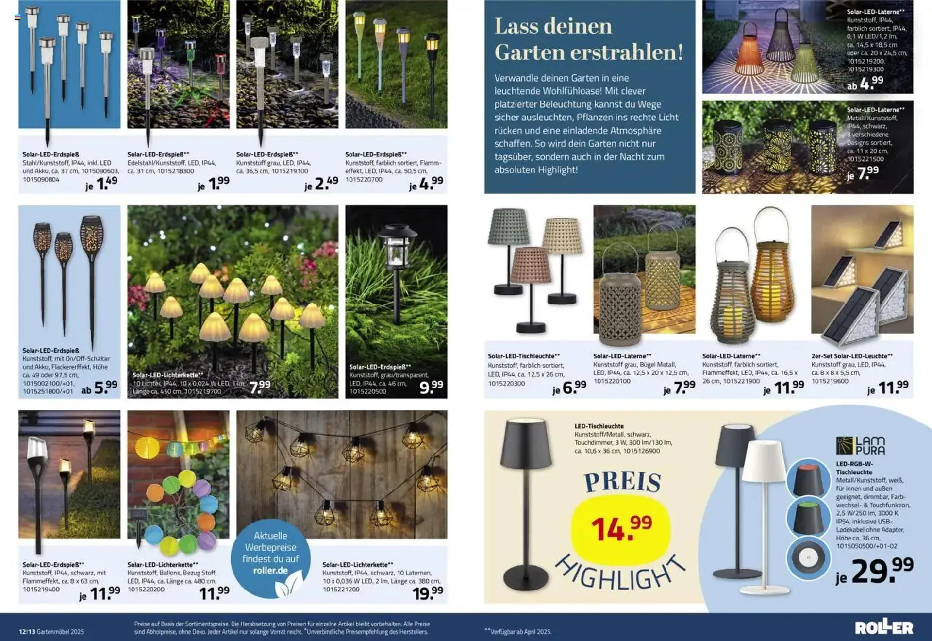 ROLLER Prospekt von 23. Februar bis 28. September 2025 - Prospekt seite 7