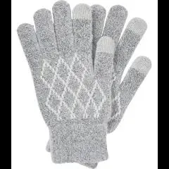 Handschuhe mit Rauten Janina, Touch-Funktion