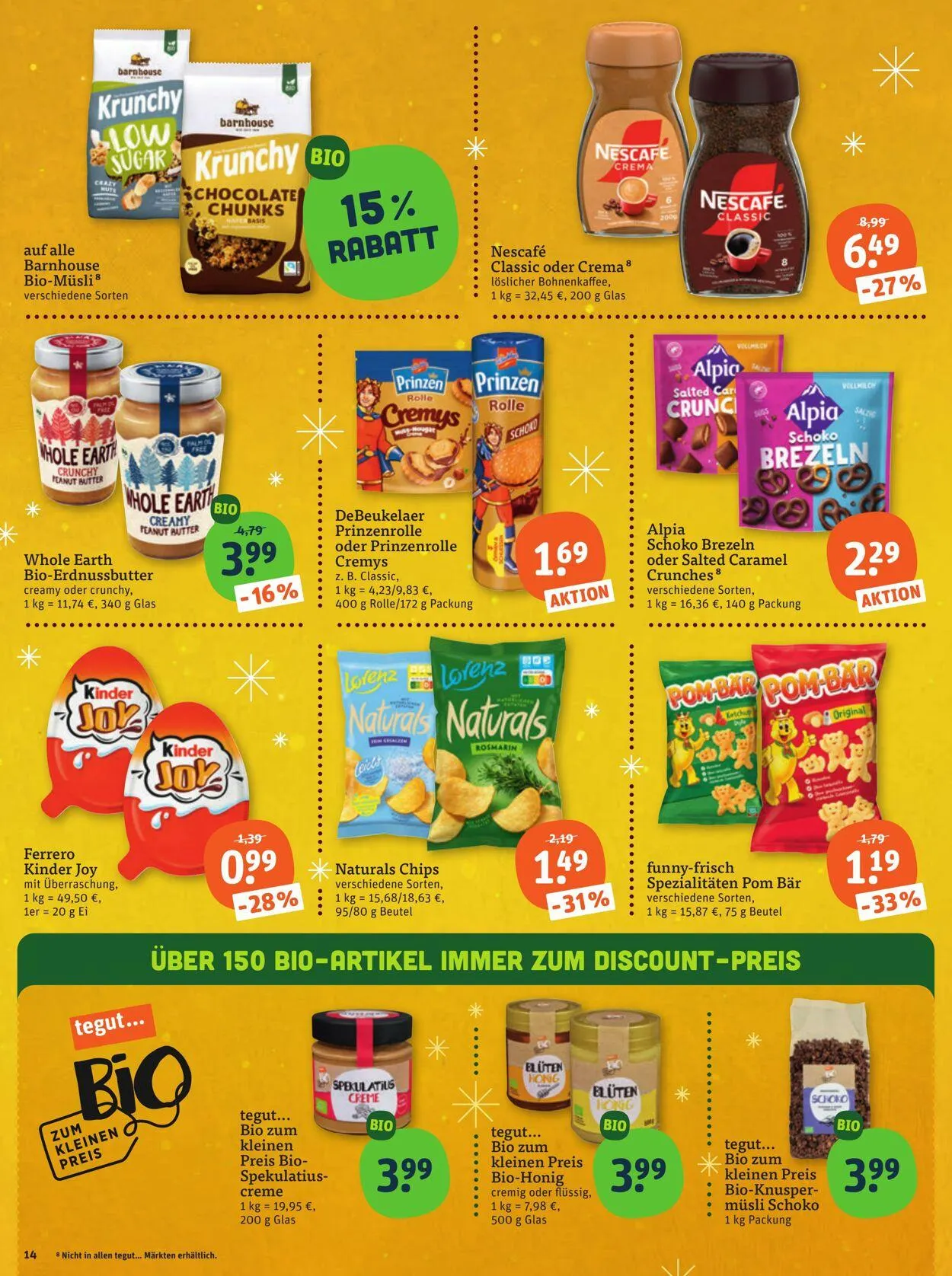 Tegut Aktueller Prospekt von 8. Dezember bis 14. Dezember 2025 - Prospekt seite 16