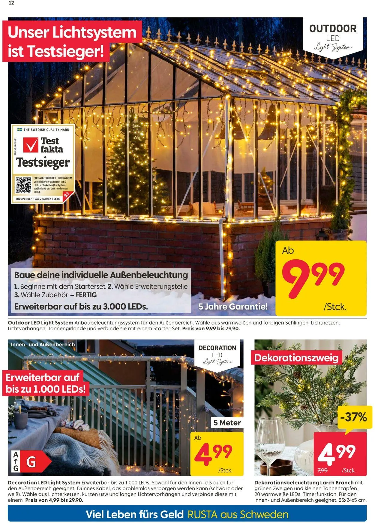 Rusta von 20. Oktober bis 3. November 2025 - Prospekt seite 12