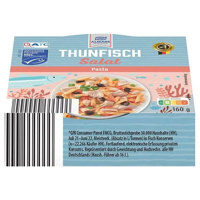 ALMARE Thunfischsalate 160 g, Pasta