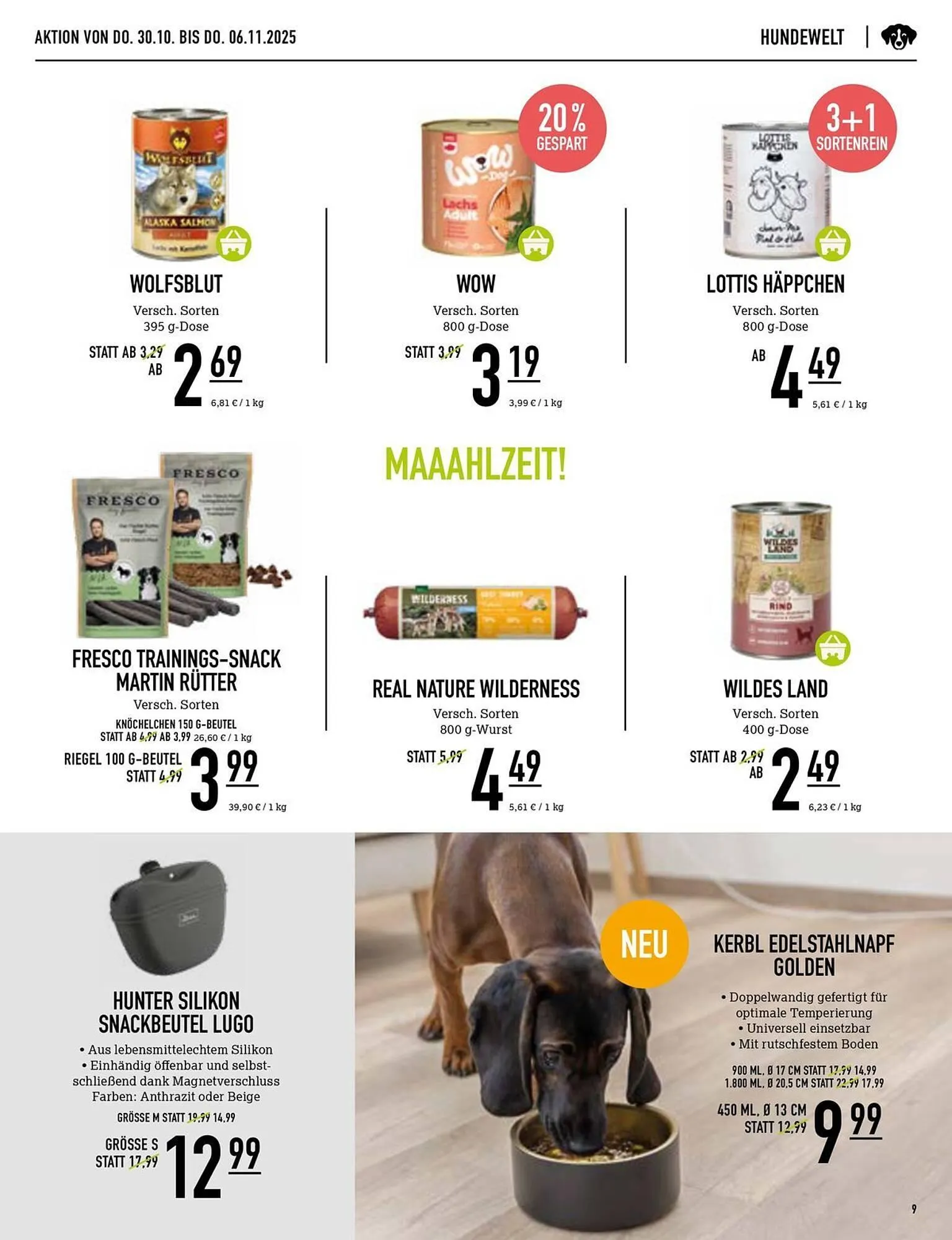 Kölle Zoo Prospekt von 24. Oktober bis 6. November 2025 - Prospekt seite 9