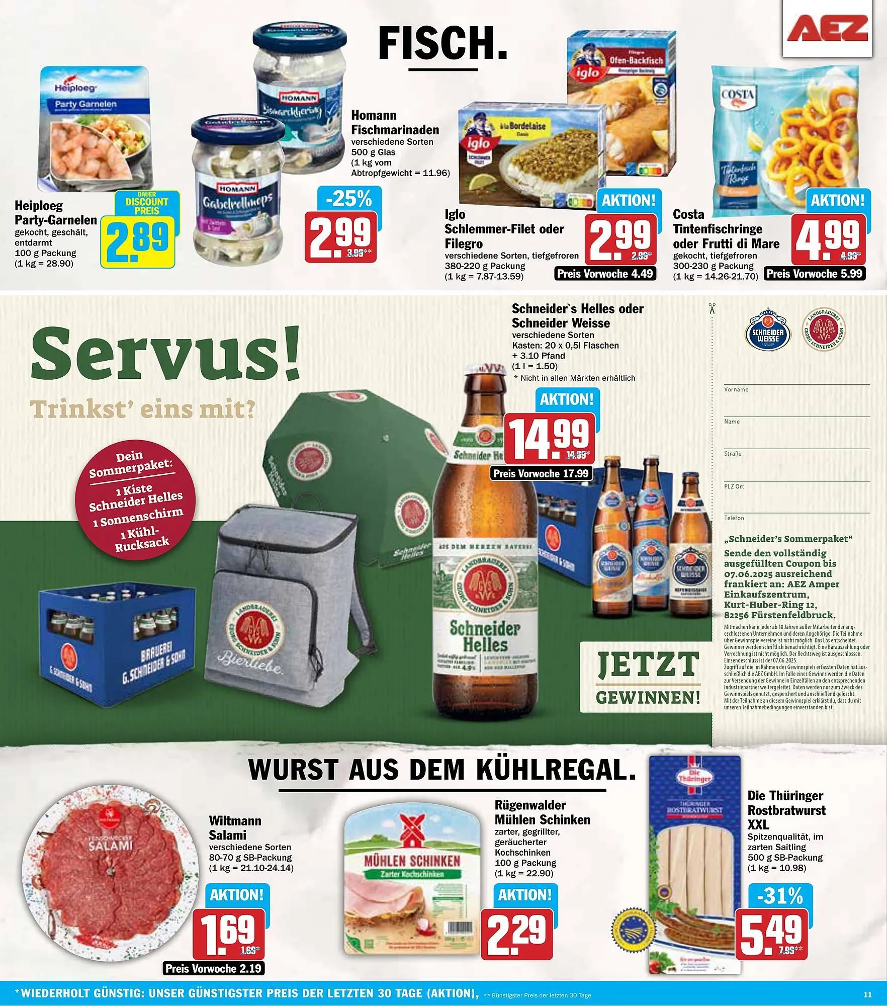 AEZ Prospekt von 26. Mai bis 31. Mai 2025 - Prospekt seite 11
