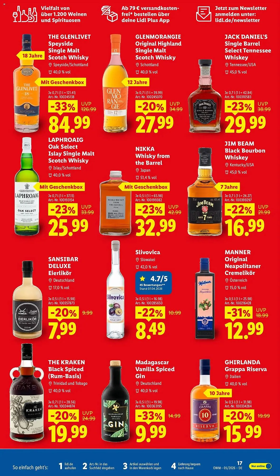 Lidl Prospekt von 1. Mai bis 31. Mai 2026 - Prospekt seite 17