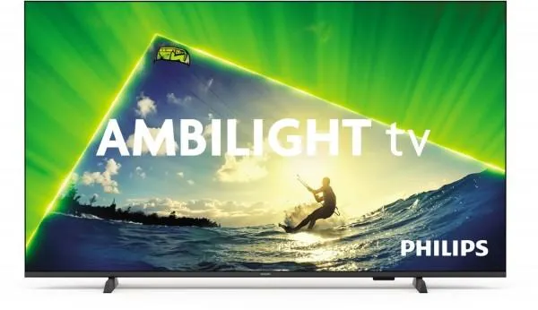 Philips 43PUS8209/12 108 cm (43") QLED Ambilight TV mattschwarz