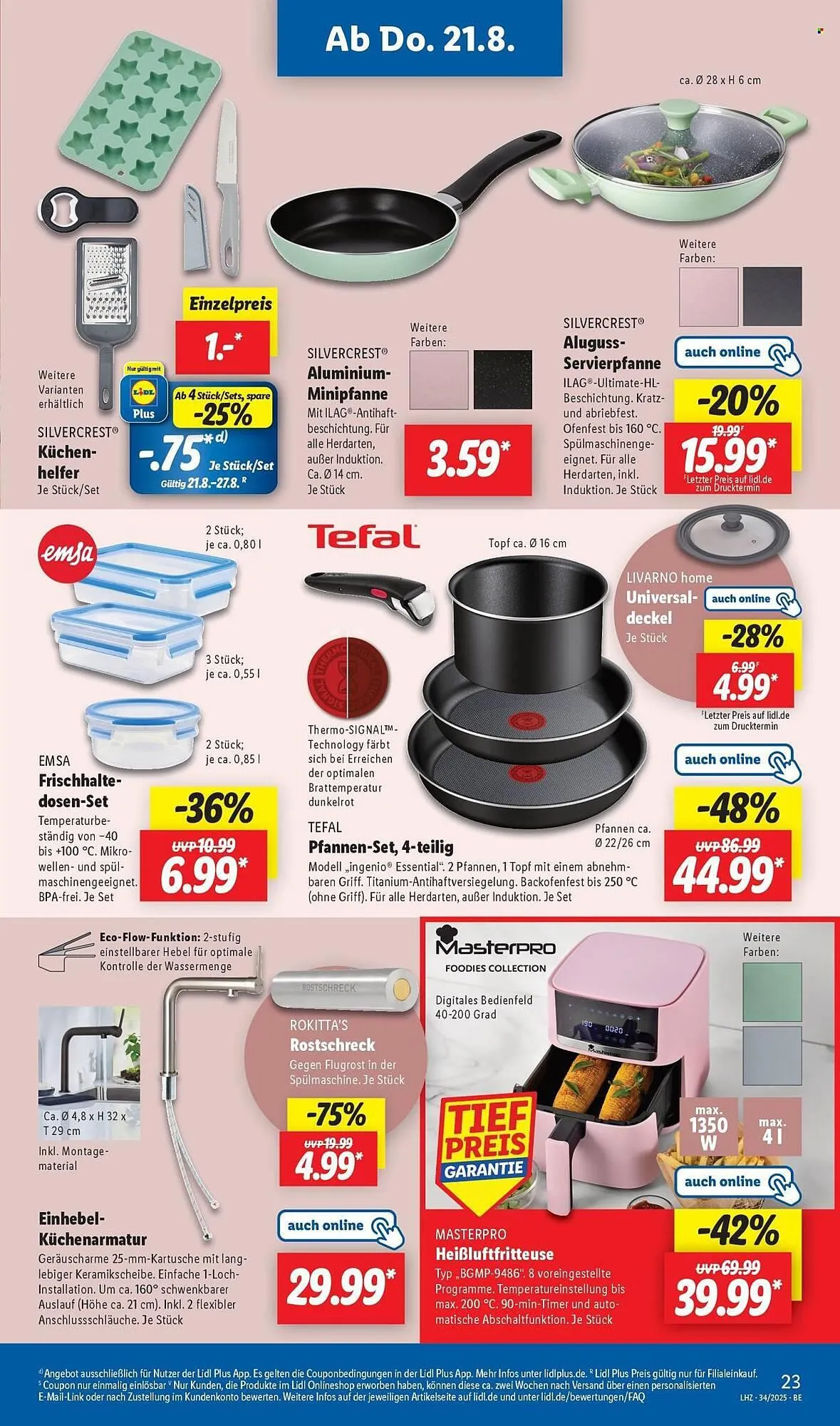 Lidl Prospekt von 18. August bis 23. August 2025 - Prospekt seite 19