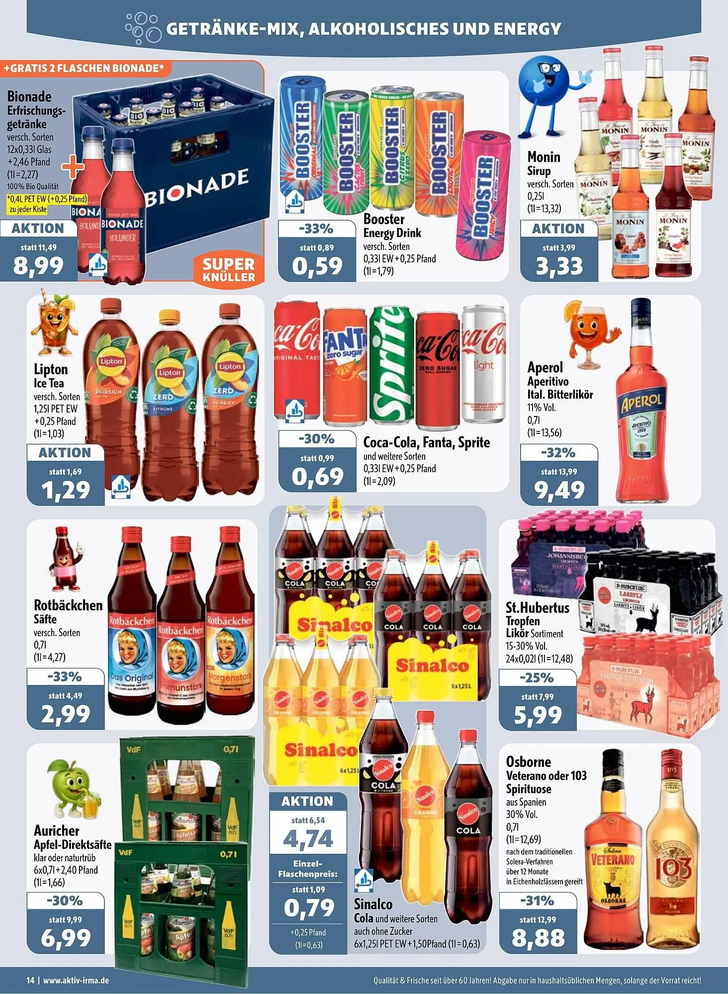 Aktiv Irma Prospekt von 30. März bis 4. April 2026 - Prospekt seite 14