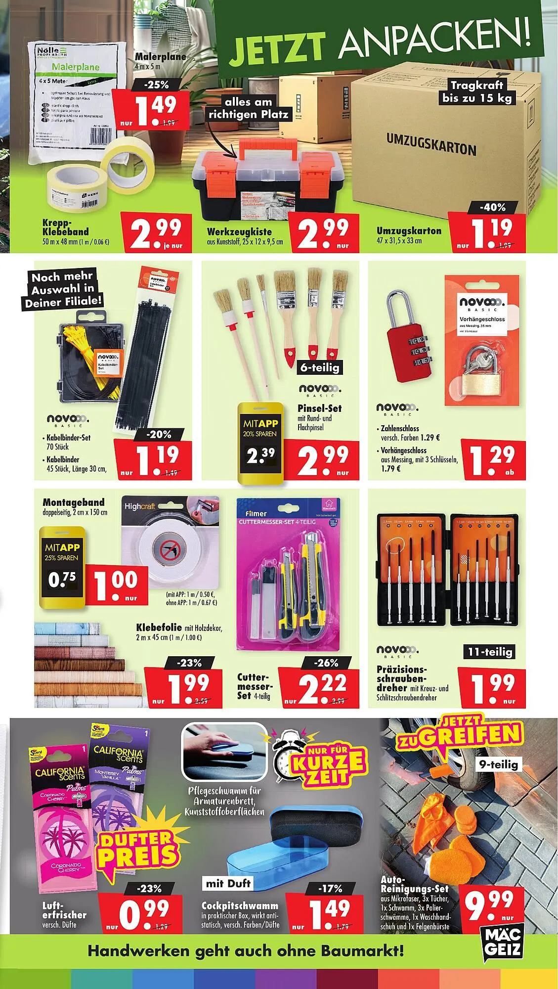 Mäc Geiz Prospekt von 3. April bis 9. April 2025 - Prospekt seite 9