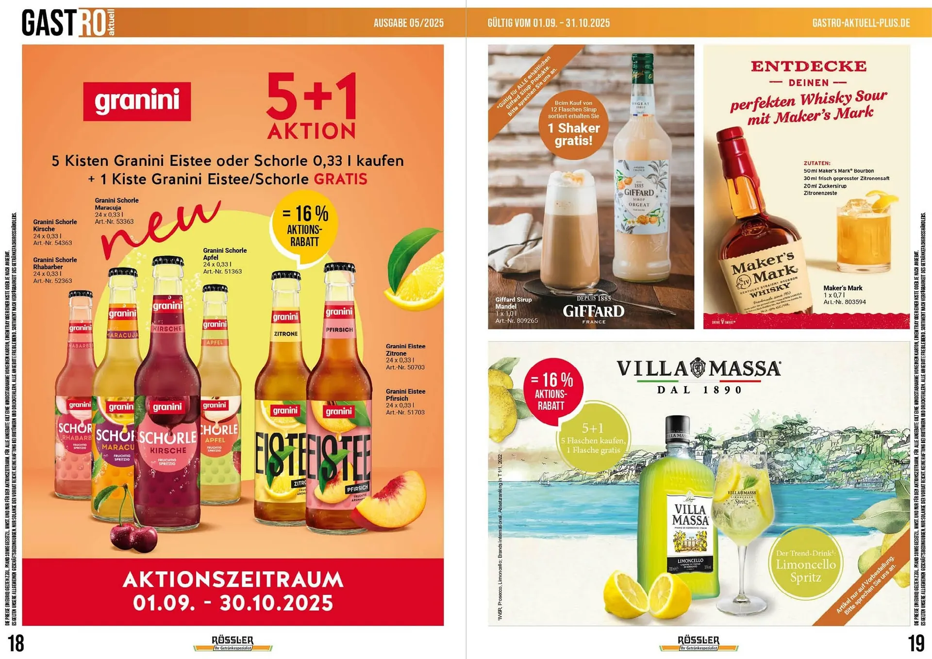 Getränke Rössler Prospekt von 1. Oktober bis 31. Oktober 2025 - Prospekt seite 10