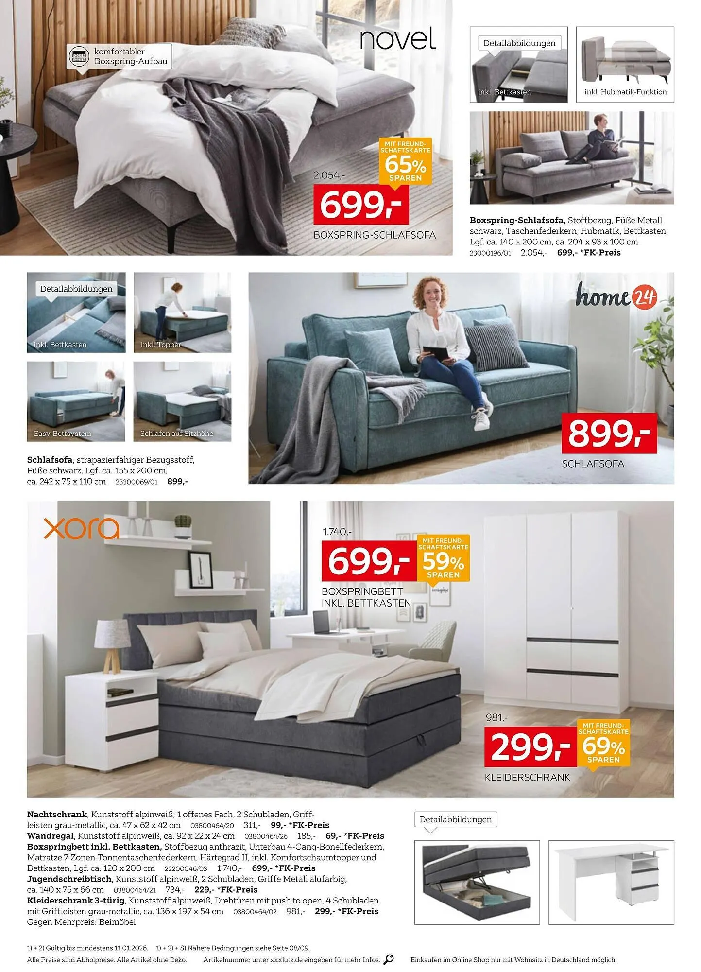 XXXLutz Prospekt von 27. Dezember bis 11. Januar 2026 - Prospekt seite 30