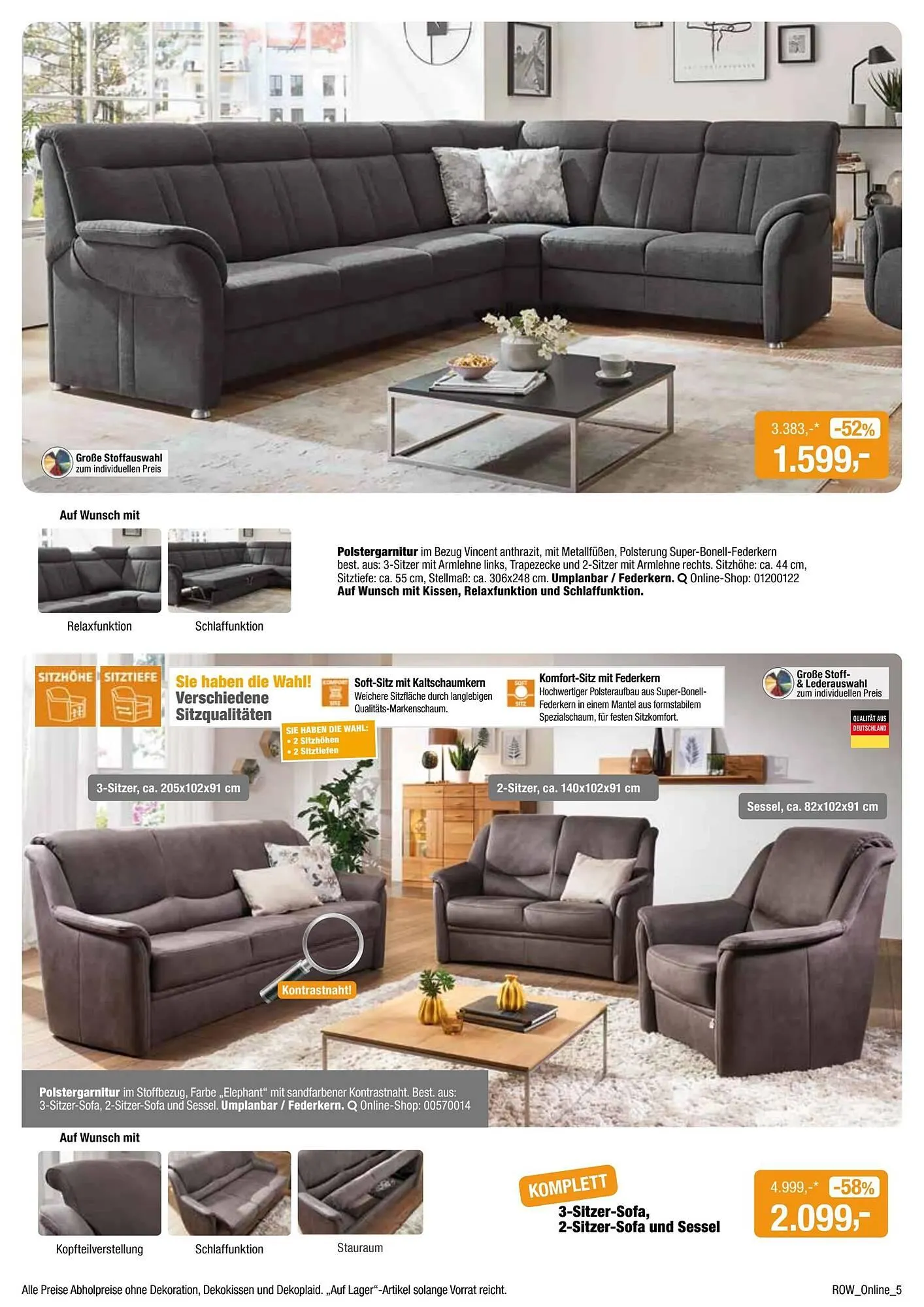 Opti Wohnwelt Prospekt von 11. Mai bis 22. Mai 2025 - Prospekt seite 5