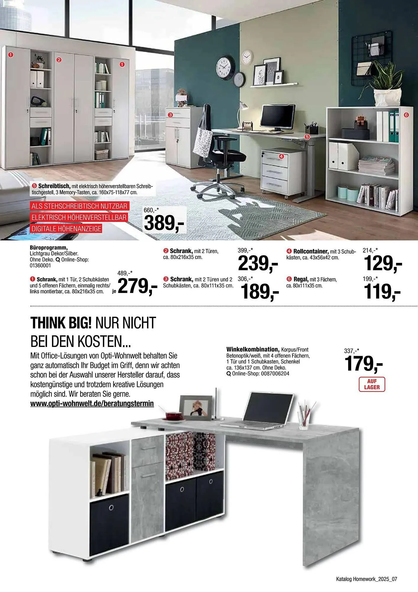 Opti Wohnwelt Prospekt von 26. Juni bis 1. August 2025 - Prospekt seite 7