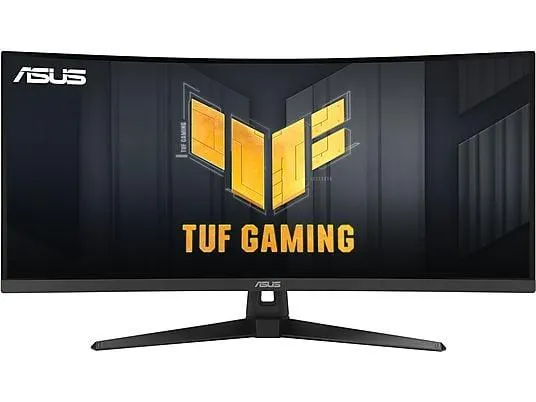 ASUS TUF Gaming VG34VQ3B 86.7cm (21:9) UWQHD HDMI DP 34 Zoll UWQHD Gaming-Monitor (1 ms Reaktionszeit , 180 Hz , 180 Hz nativ)