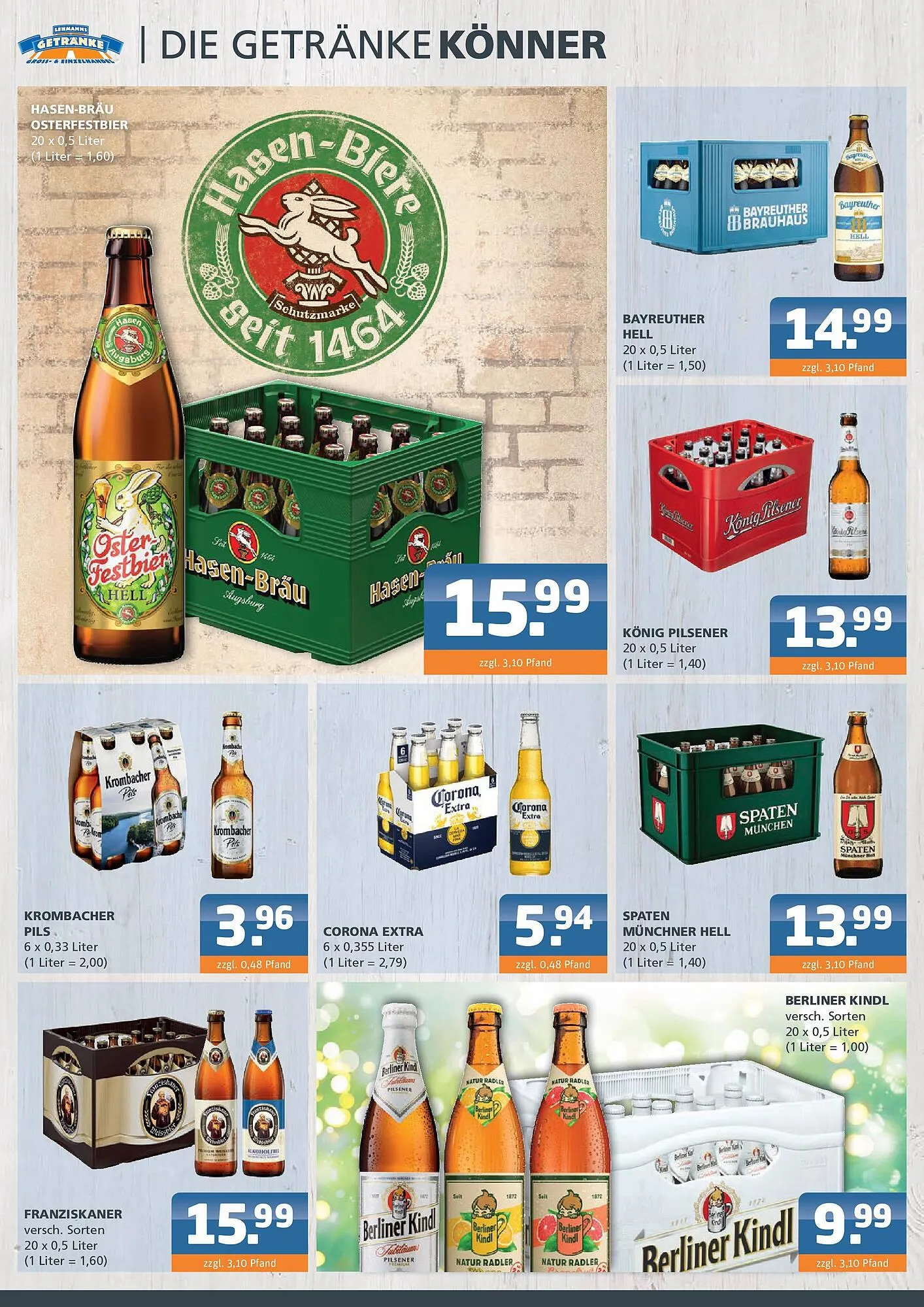 Getränke Lehmann Prospekt von 9. März bis 22. März 2025 - Prospekt seite 2