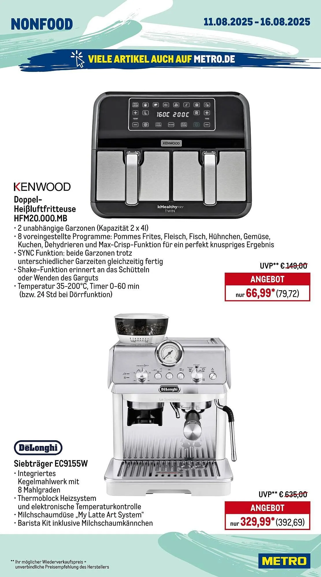 METRO Prospekt von 11. August bis 17. August 2025 - Prospekt seite 23