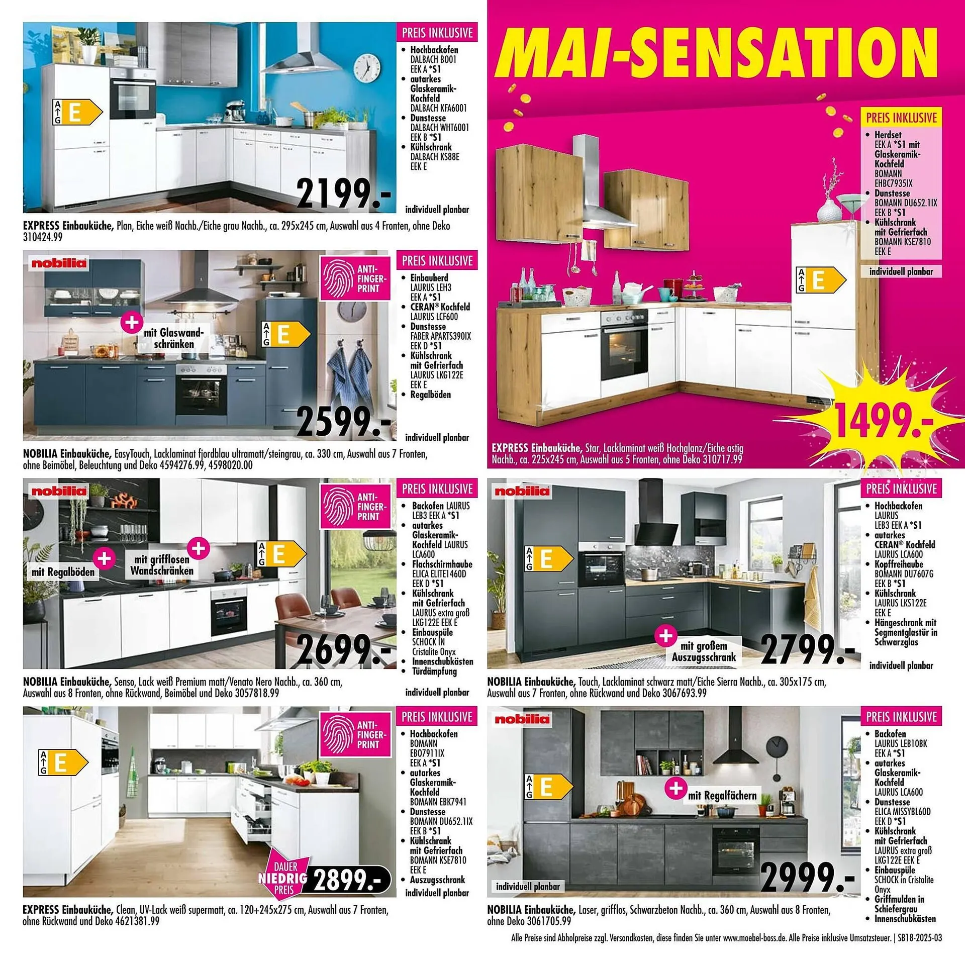 Möbel Boss Prospekt von 28. April bis 4. Mai 2025 - Prospekt seite 3