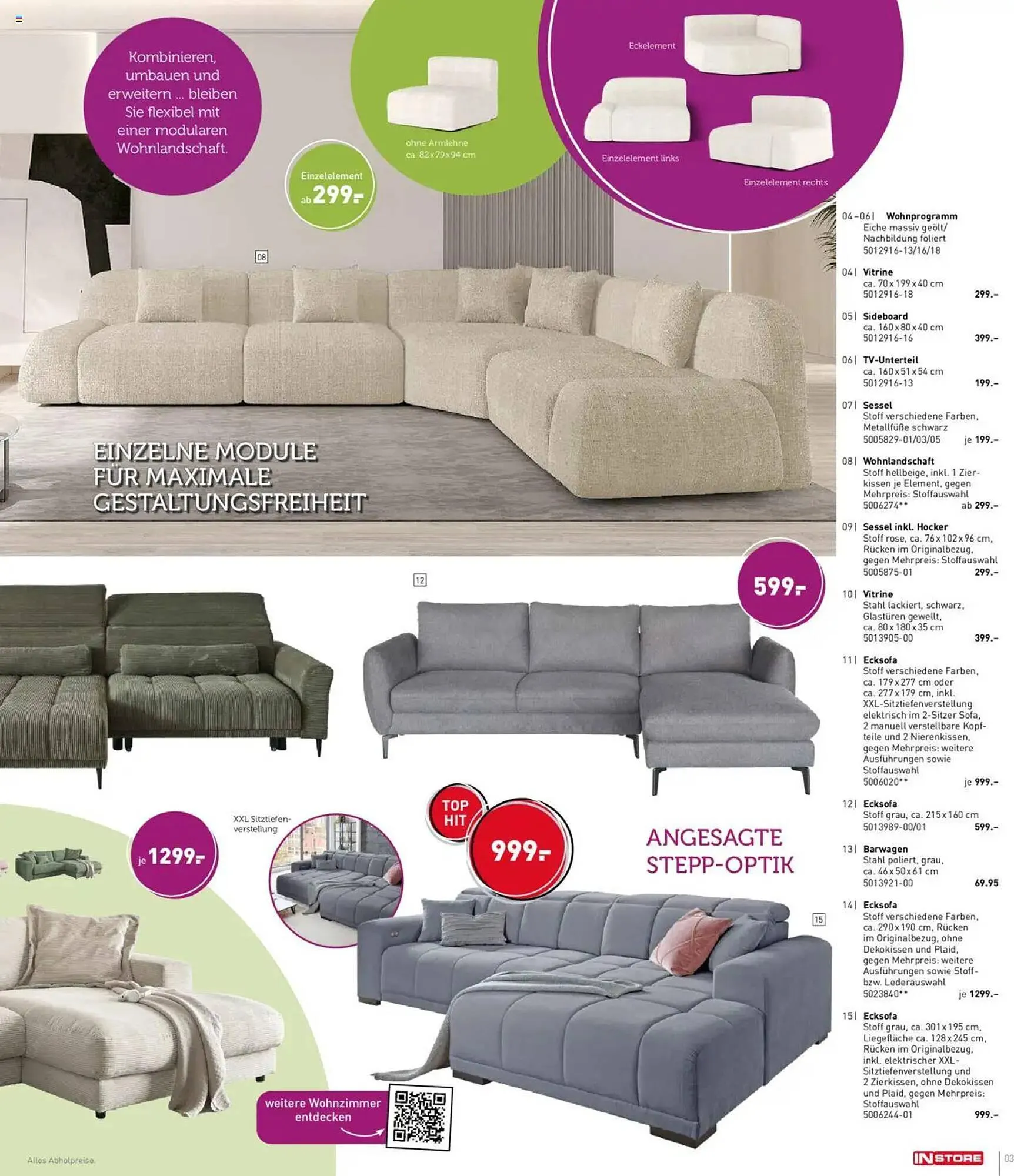 Möbel Martin Prospekt von 24. Juli bis 17. August 2025 - Prospekt seite 3