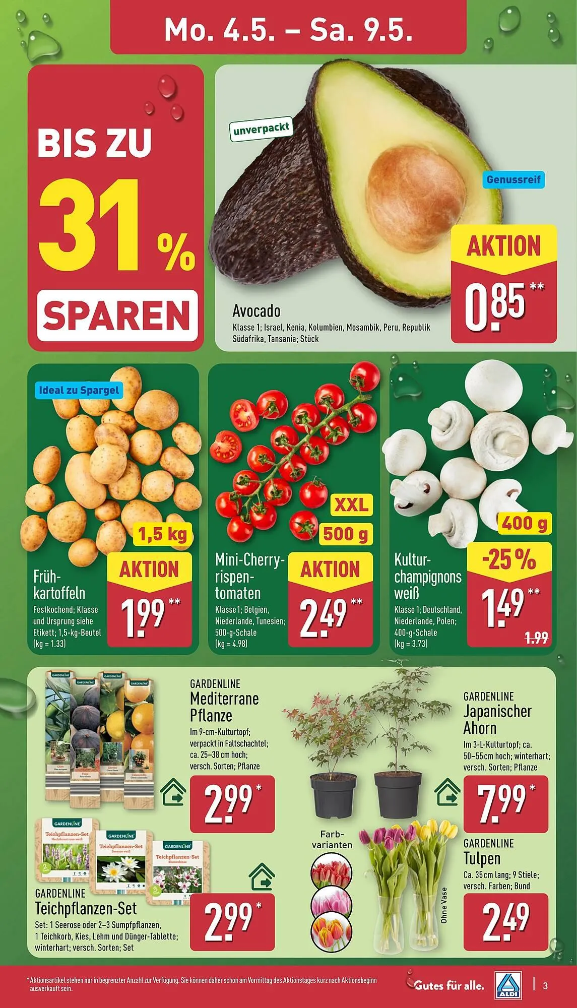 Aldi Nord Prospekt von 4. Mai bis 9. Mai 2026 - Prospekt seite 3
