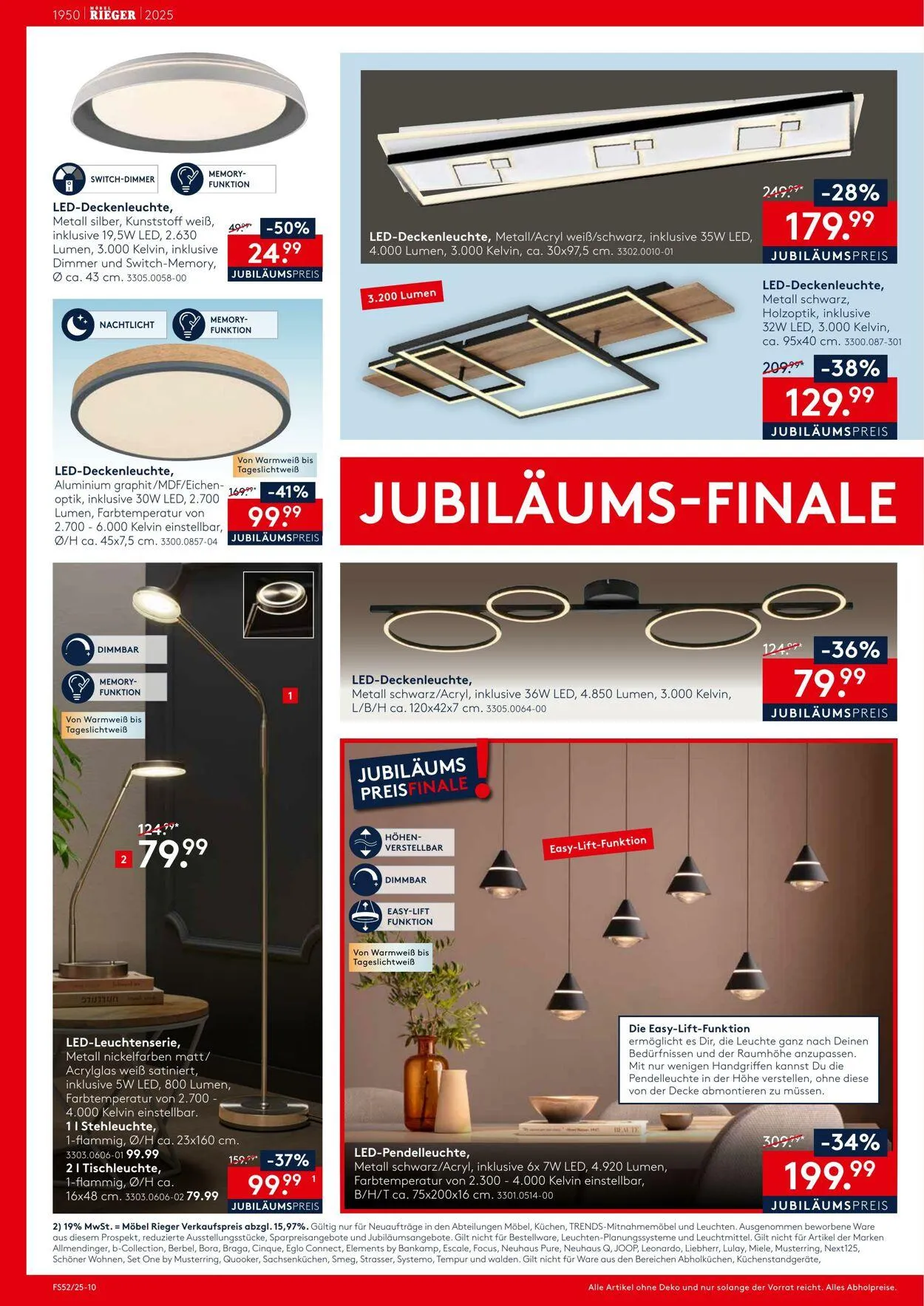 Möbel Rieger von 23. Dezember bis 23. Januar 2026 - Prospekt seite 10
