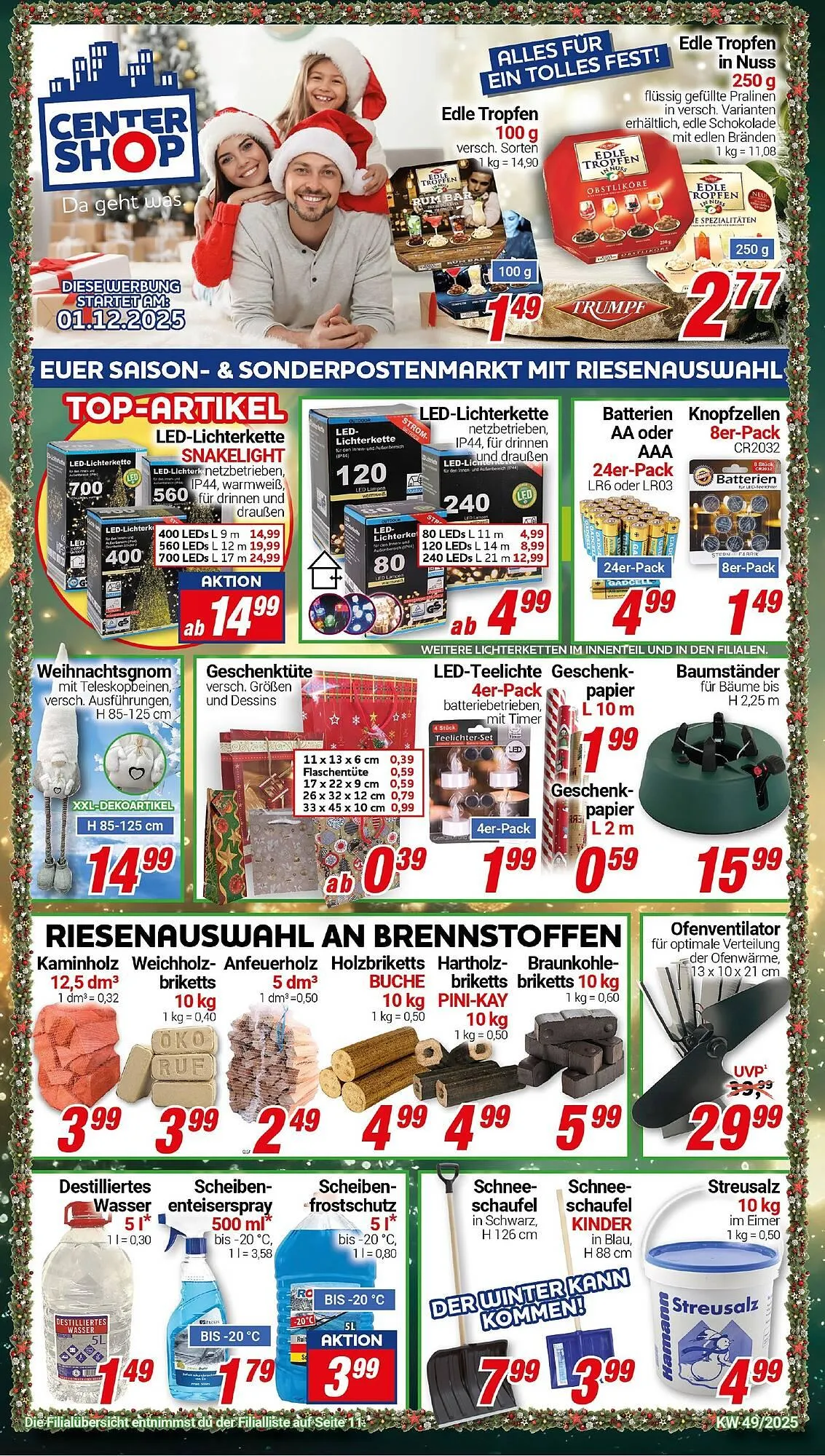 CENTERSHOP Prospekt - 1