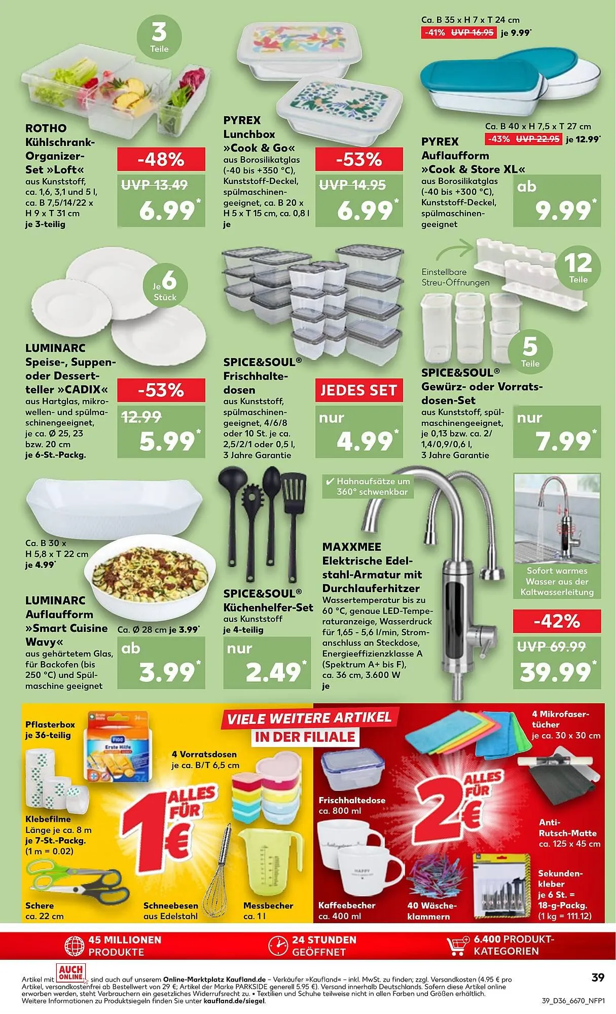 Kaufland Prospekt von 4. September bis 10. September 2025 - Prospekt seite 39