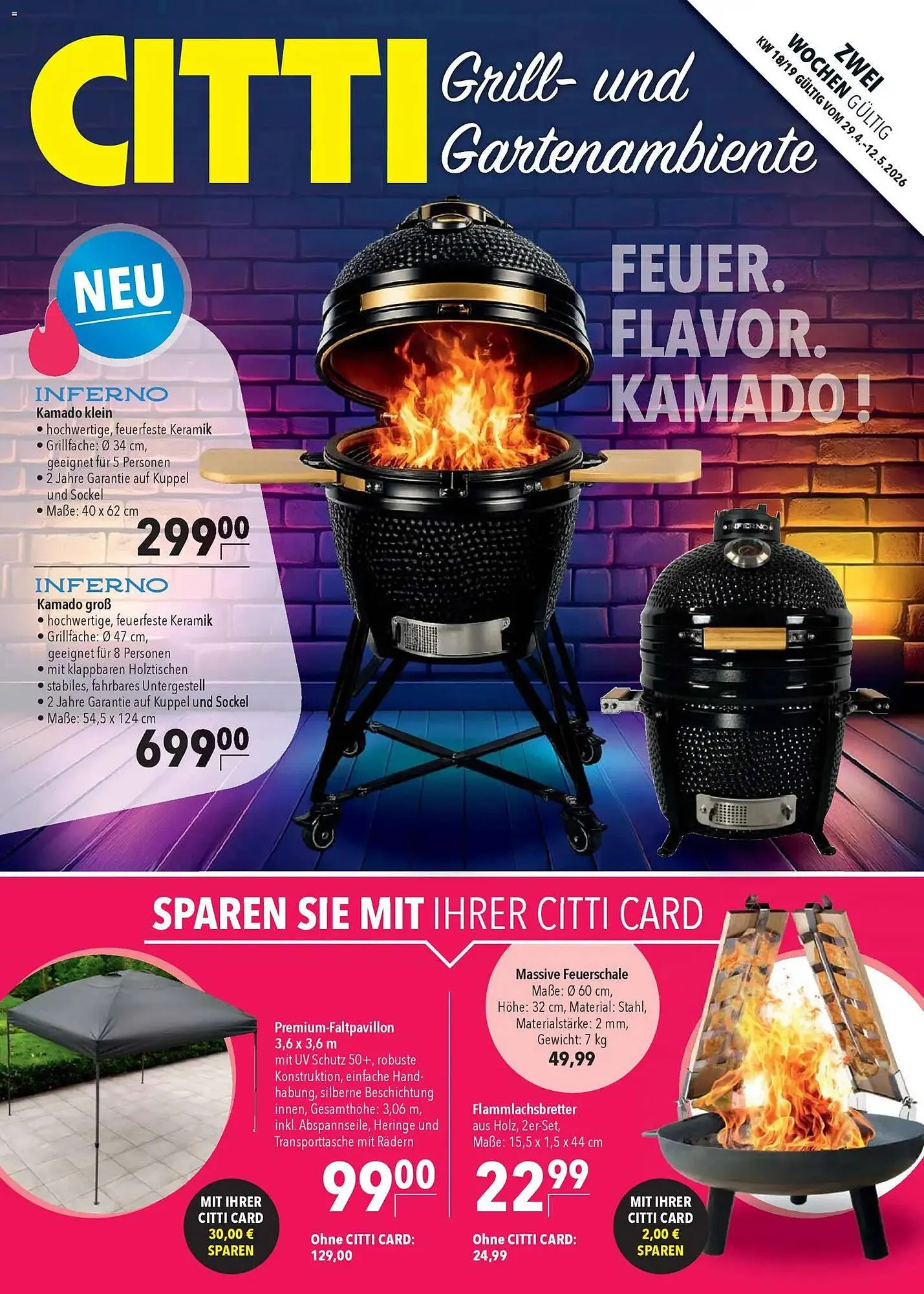 CITTI Markt Prospekt von 29. April bis 12. Mai 2026 - Prospekt seite 1