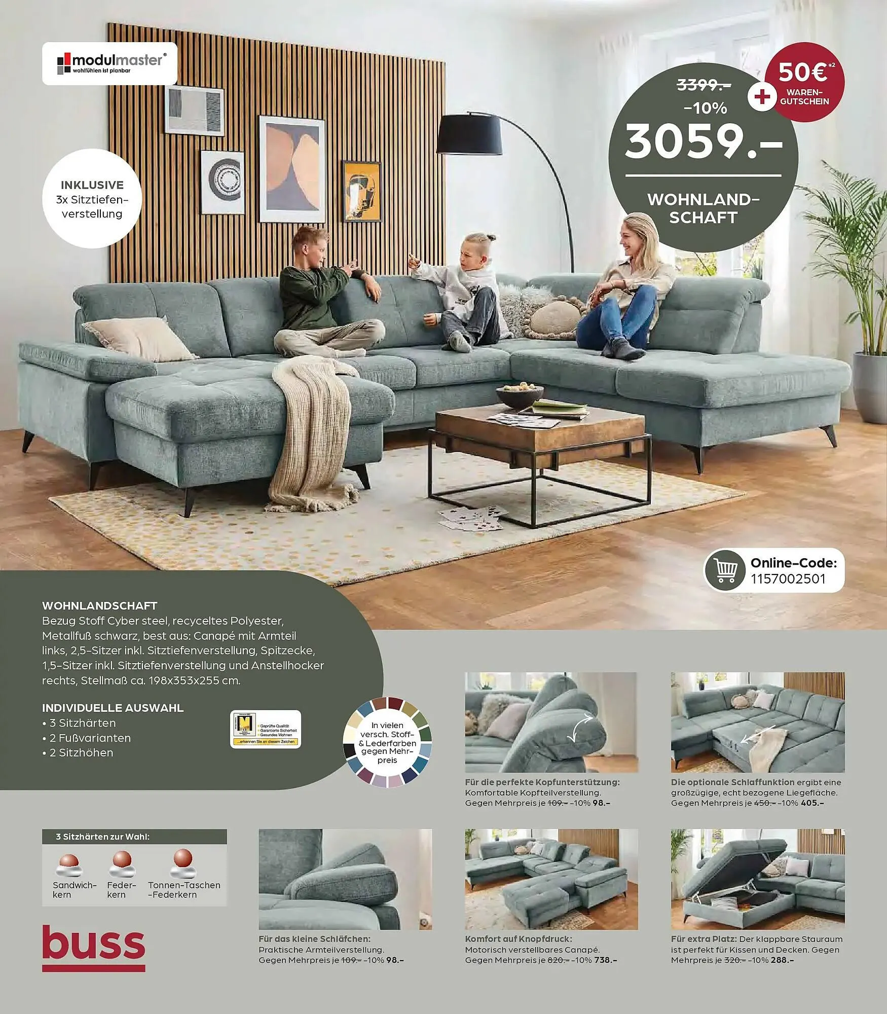 Möbel Buss Prospekt von 26. Februar bis 16. März 2026 - Prospekt seite 8