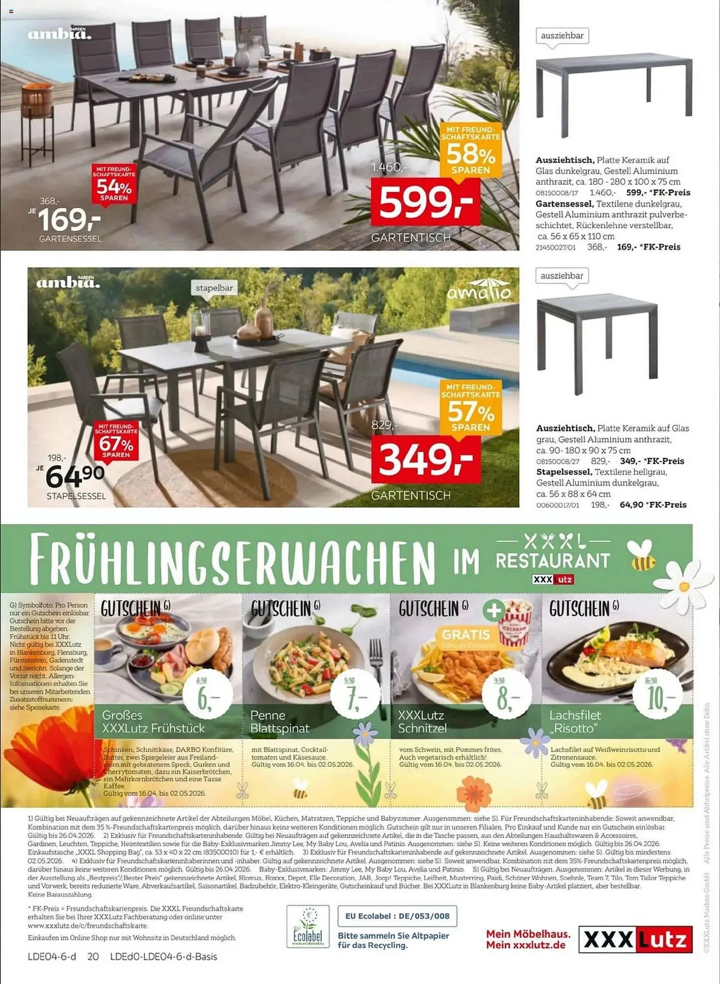 XXXLutz Prospekt von 11. April bis 2. Mai 2026 - Prospekt seite 37