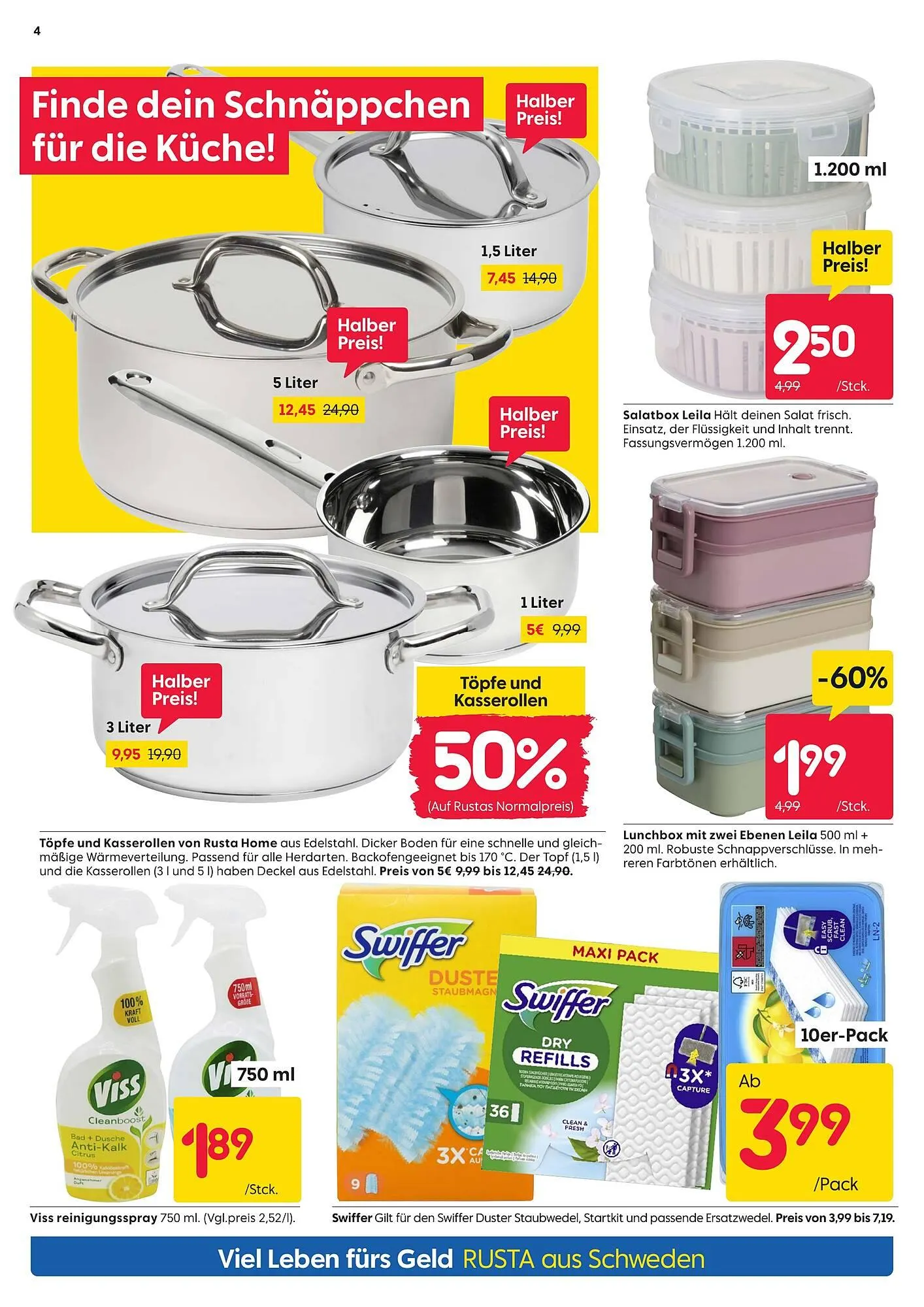 Rusta Prospekt von 10. Januar bis 16. Januar 2026 - Prospekt seite 4