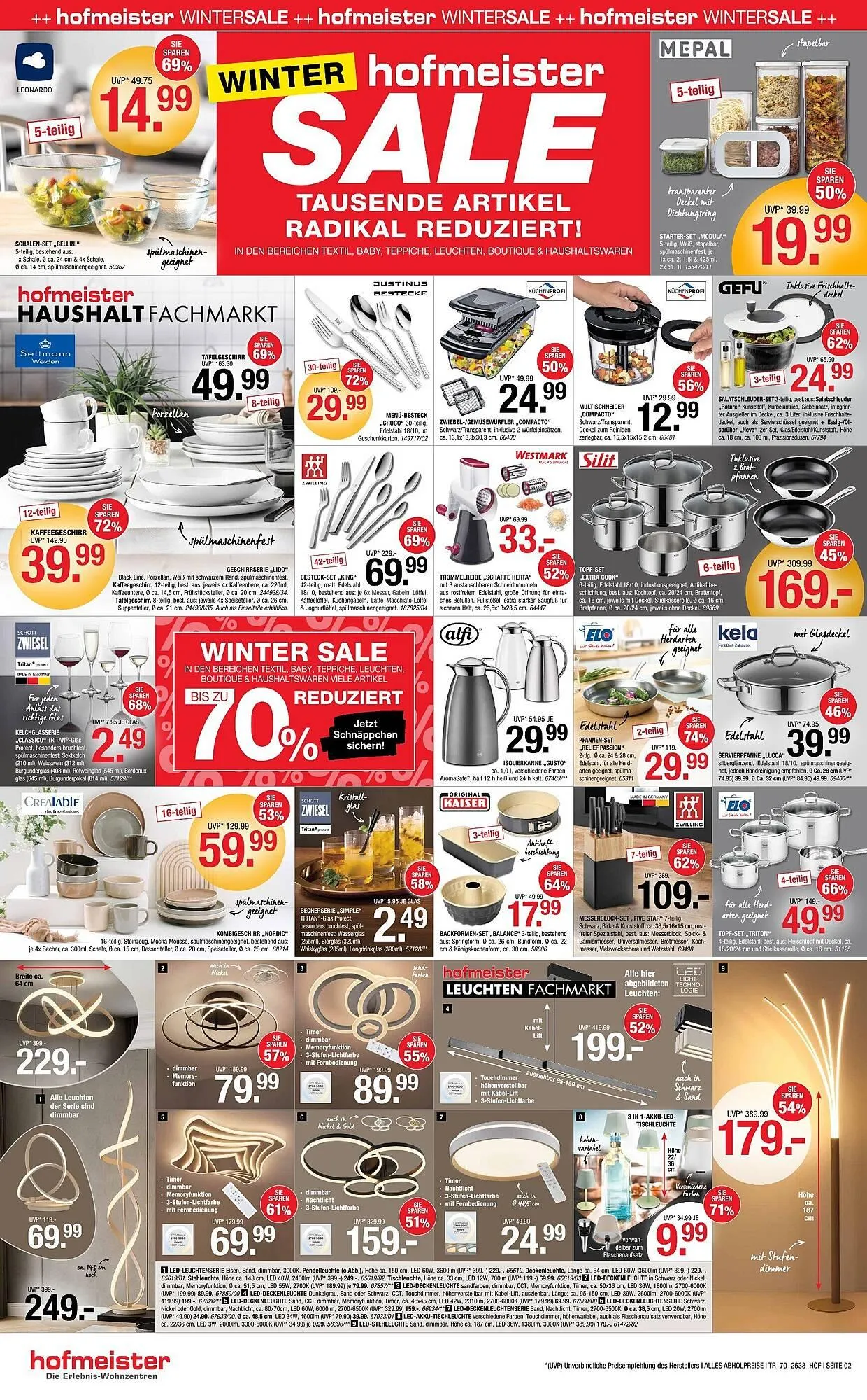 Hofmeister Prospekt von 14. Januar bis 10. Februar 2026 - Prospekt seite 2