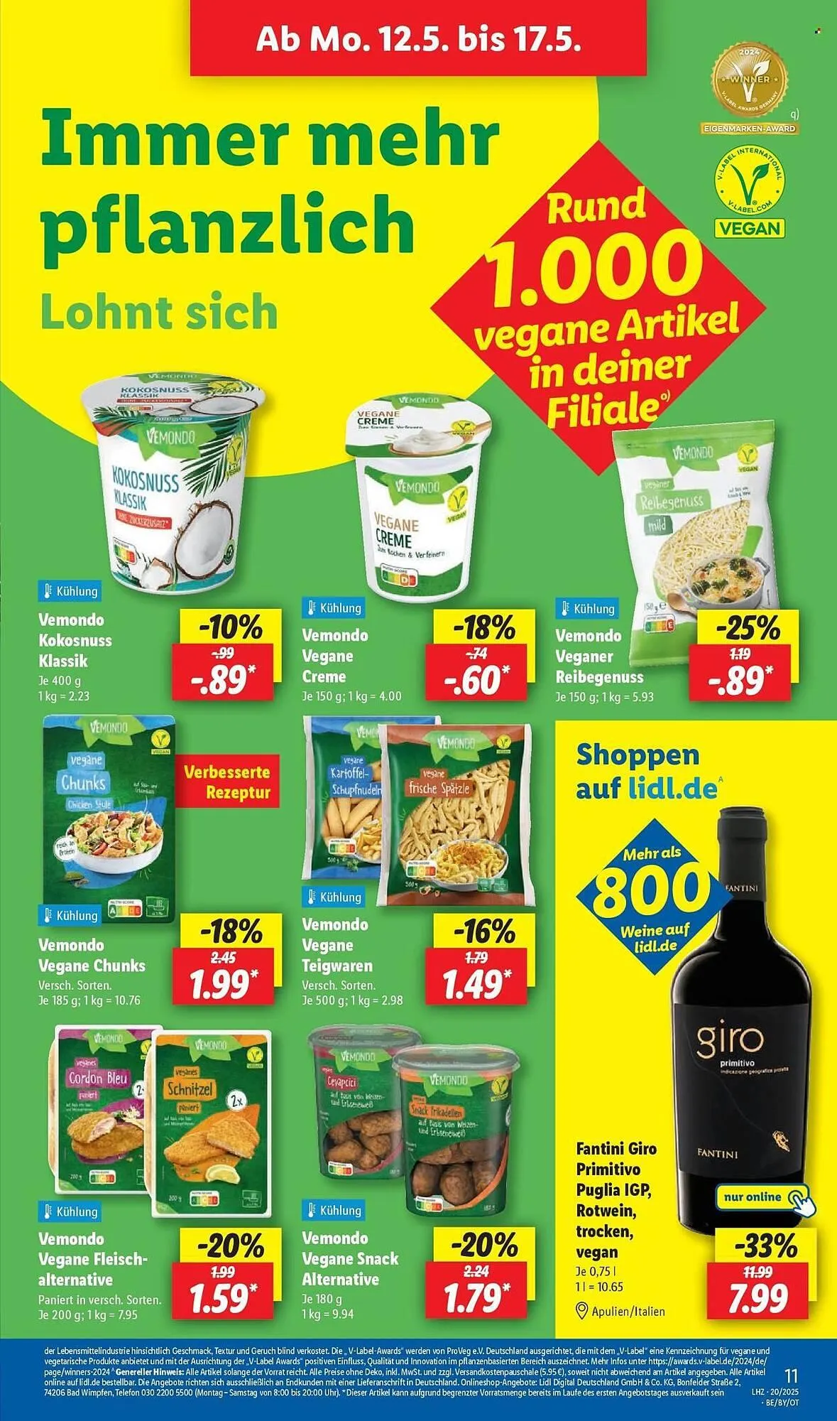Lidl Prospekt von 12. Mai bis 17. Mai 2025 - Prospekt seite 15