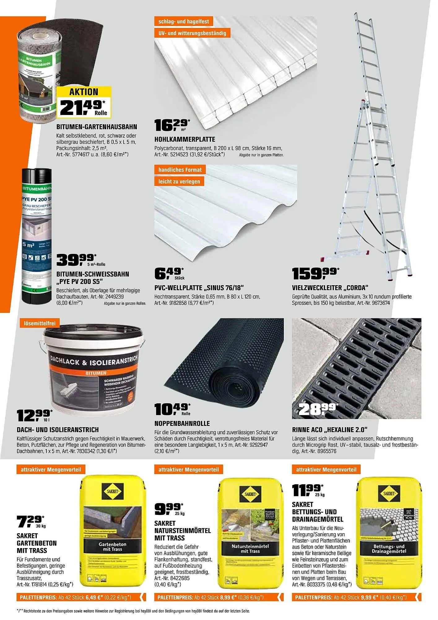 OBI Prospekt von 16. Mai bis 31. Mai 2025 - Prospekt seite 5