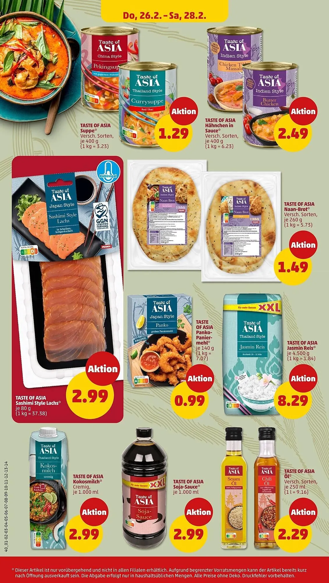 PENNY Prospekt von 23. Februar bis 1. März 2026 - Prospekt seite 38
