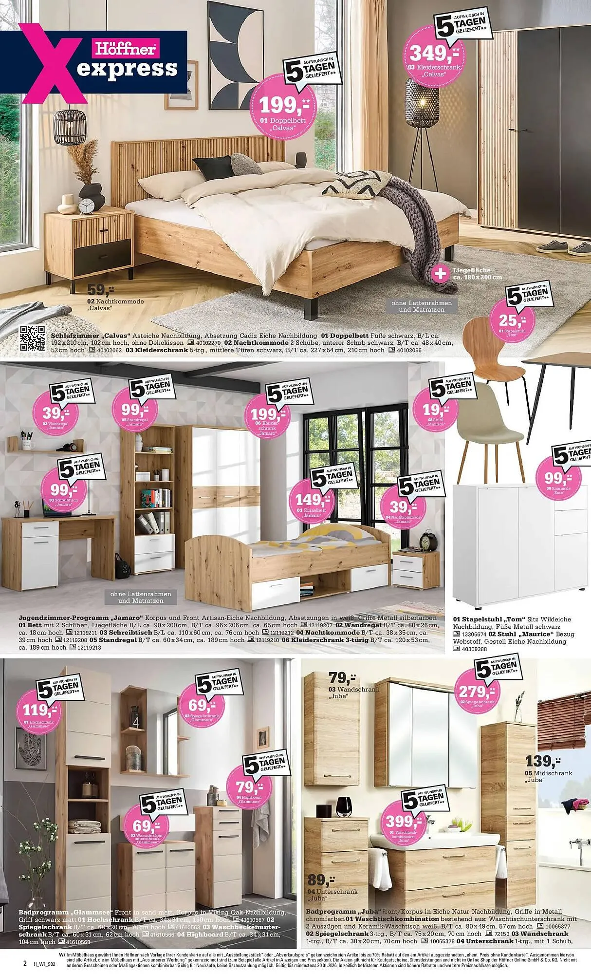 Höffner Prospekt von 9. Januar bis 20. Januar 2026 - Prospekt seite 2