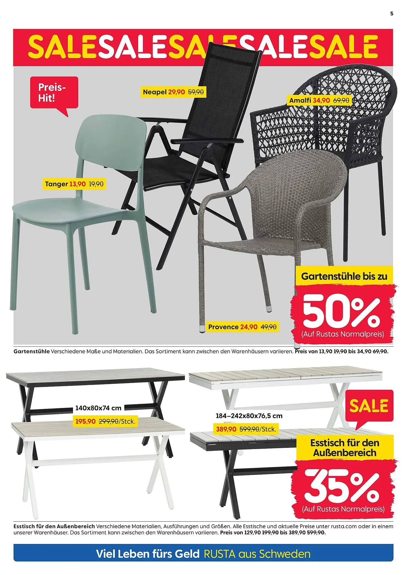 Rusta Prospekt von 19. Juli bis 25. Juli 2025 - Prospekt seite 5