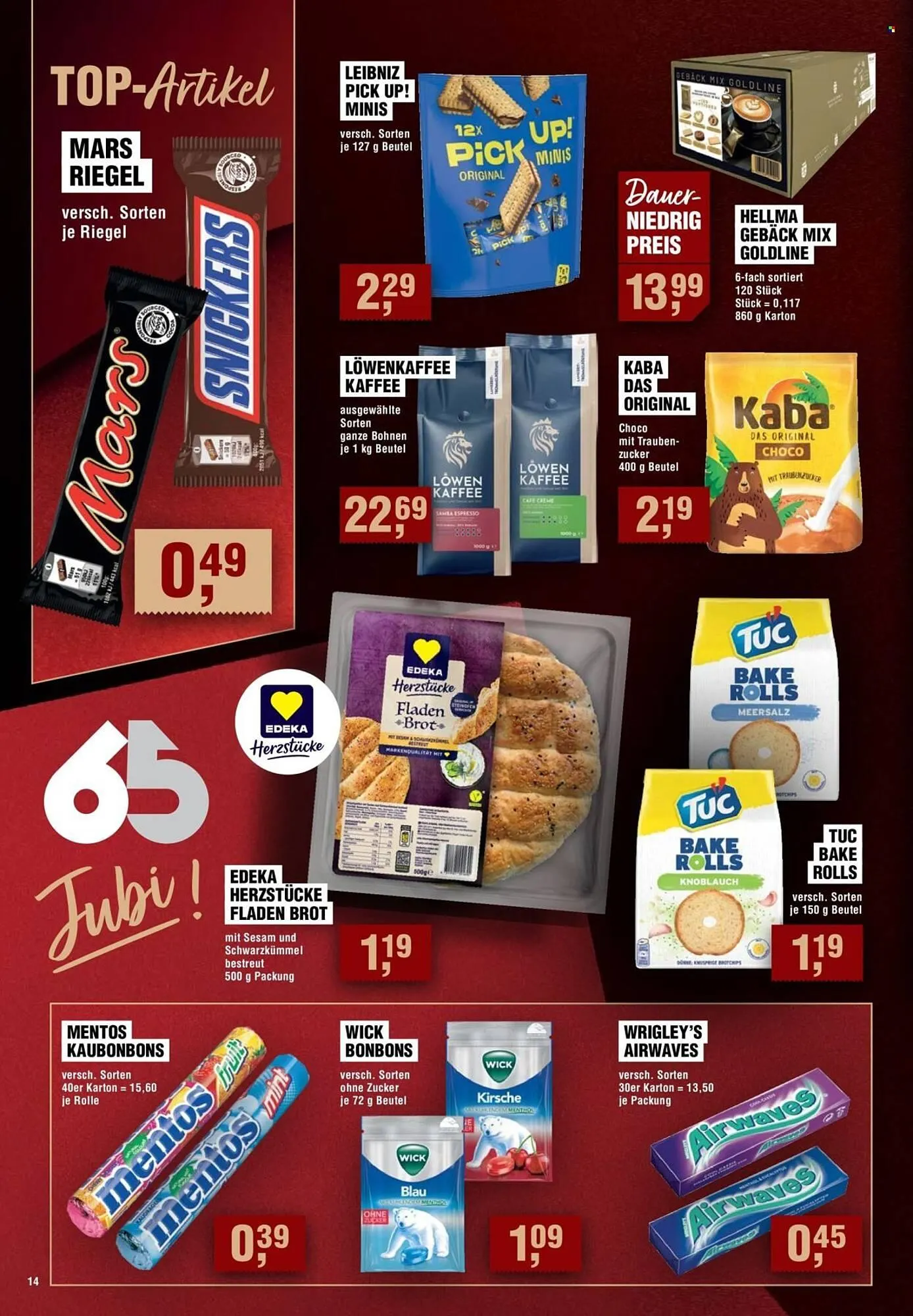 Handelshof Prospekt von 2. Januar bis 7. Januar 2026 - Prospekt seite 14