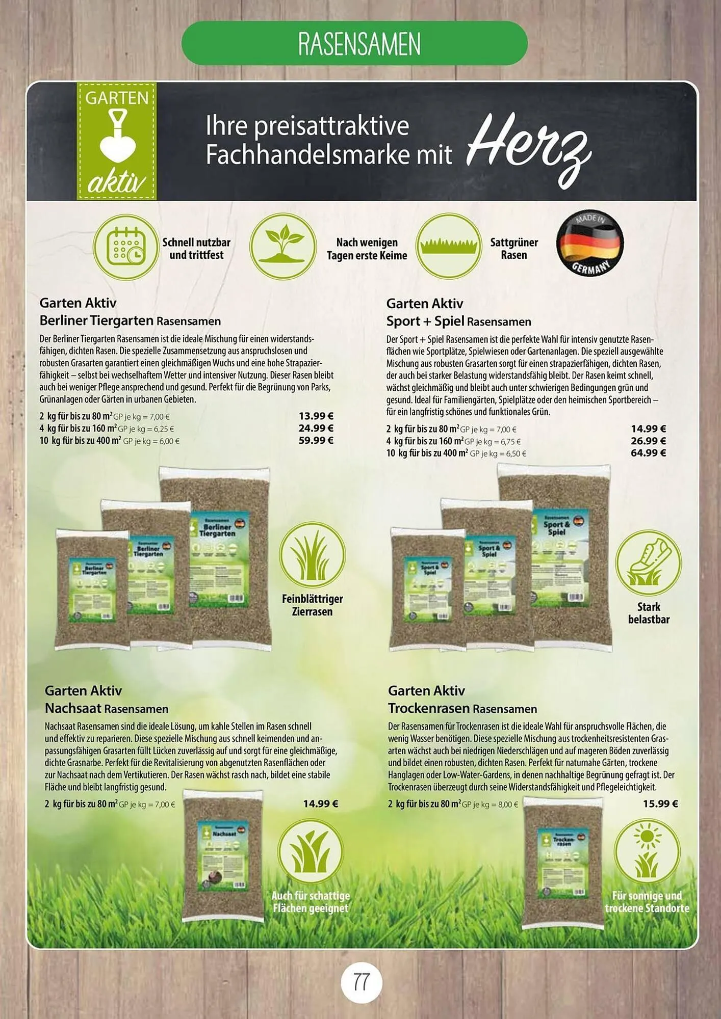 Kiebitzmarkt Prospekt von 16. April bis 31. August 2025 - Prospekt seite 77