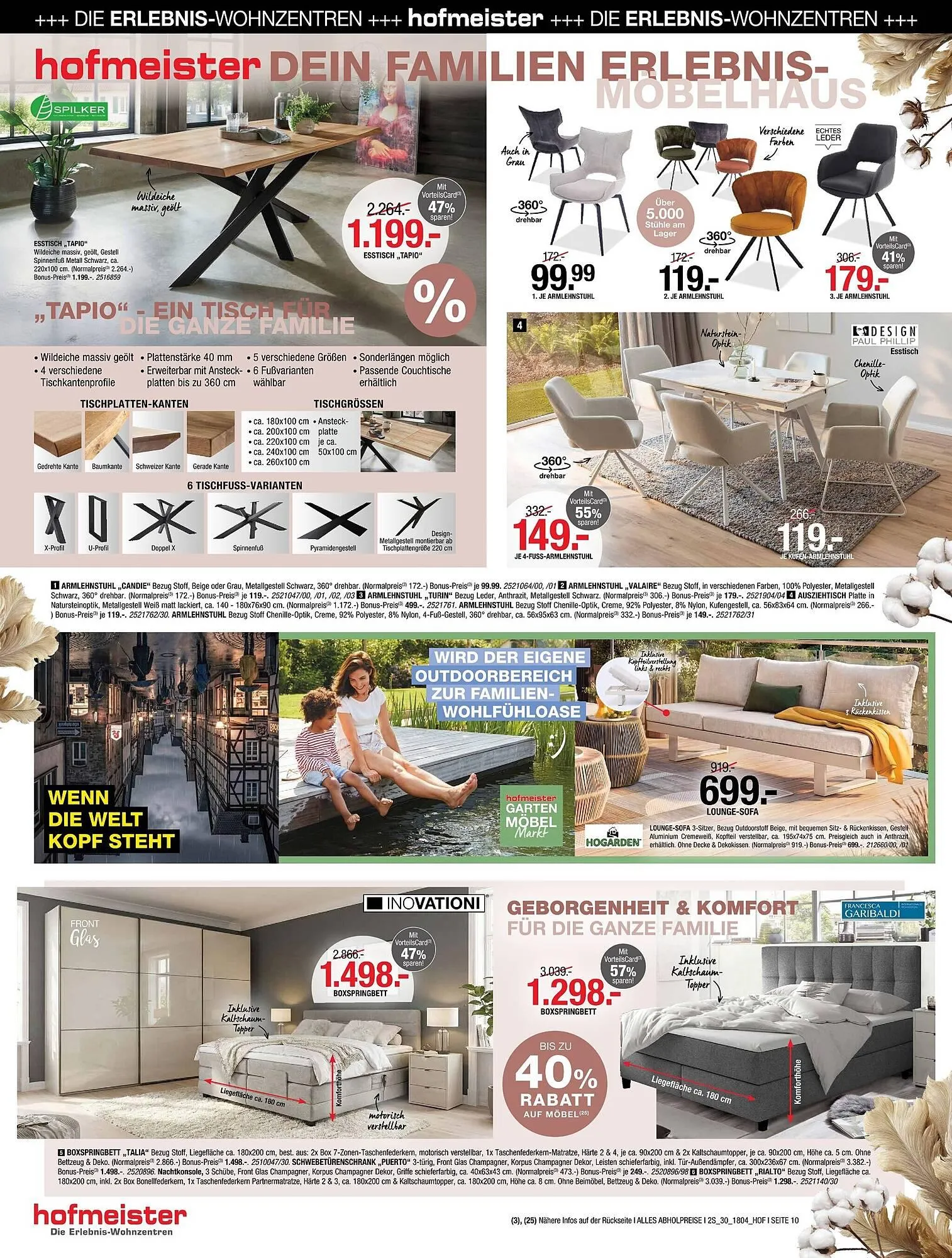 Hofmeister Prospekt von 18. März bis 7. April 2026 - Prospekt seite 10