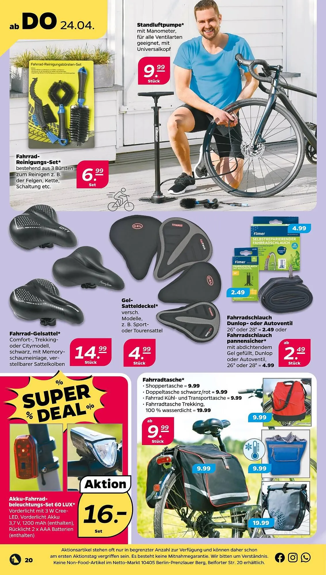 NETTO Prospekt von 21. April bis 26. April 2025 - Prospekt seite 20
