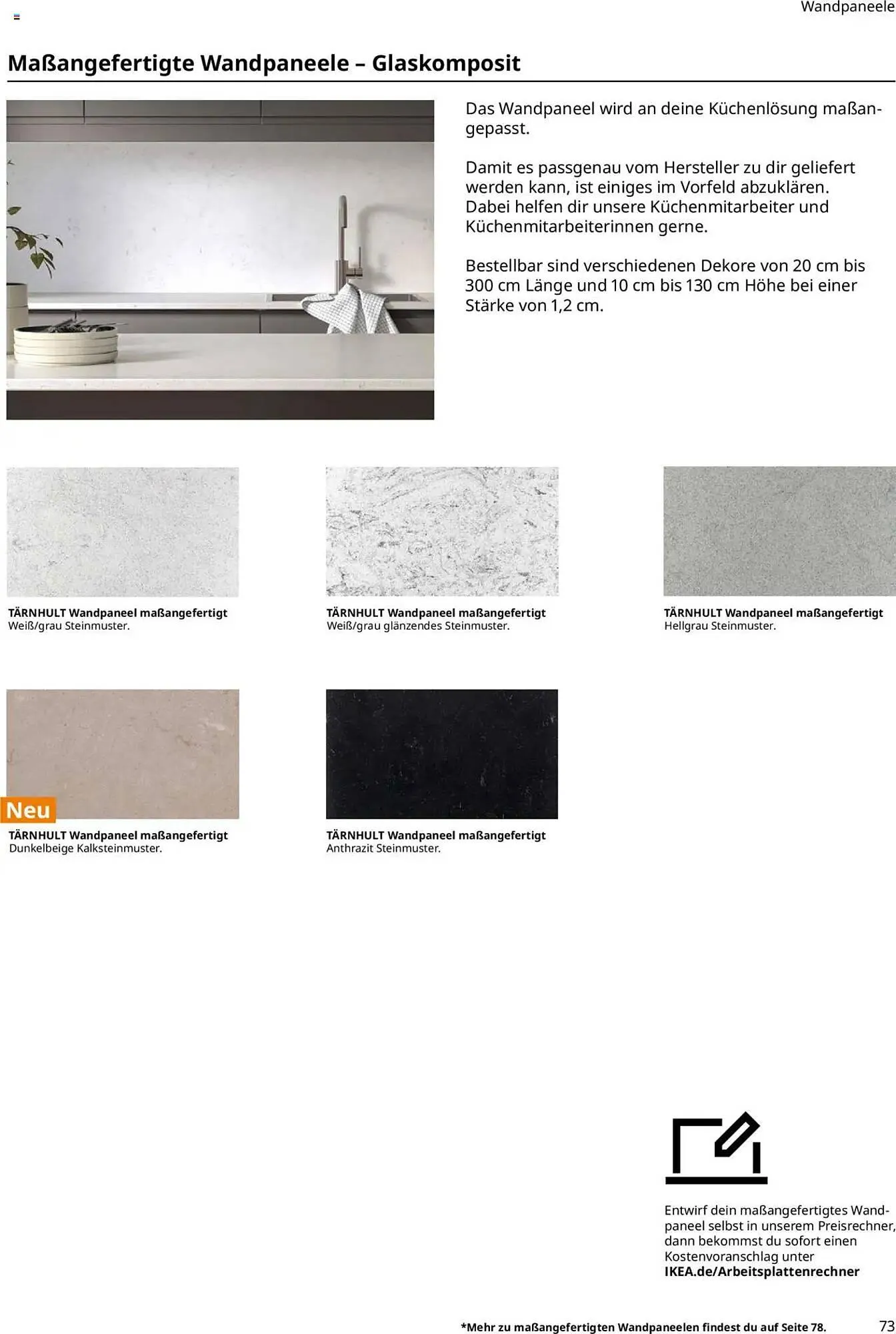 IKEA Prospekt von 30. September bis 30. September 2026 - Prospekt seite 73