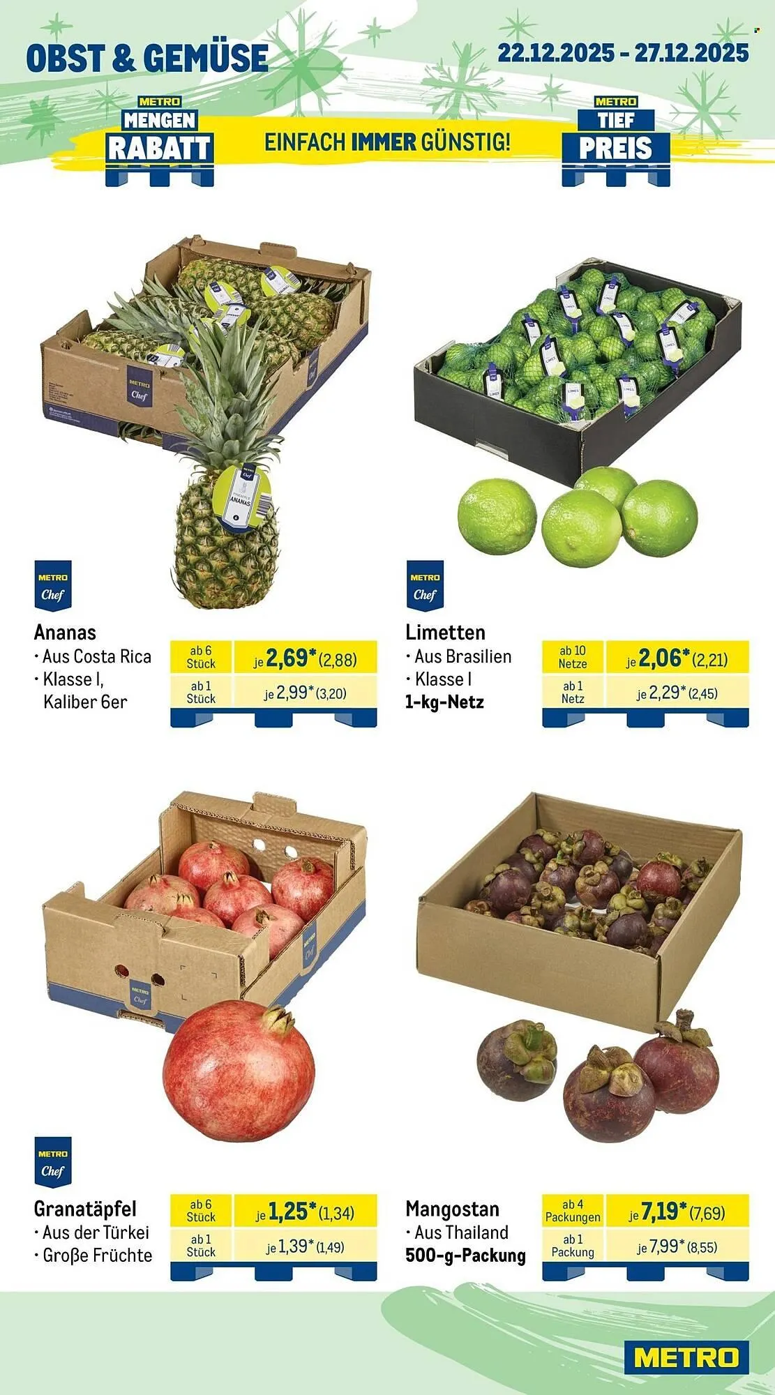 METRO Prospekt von 22. Dezember bis 27. Dezember 2025 - Prospekt seite 7