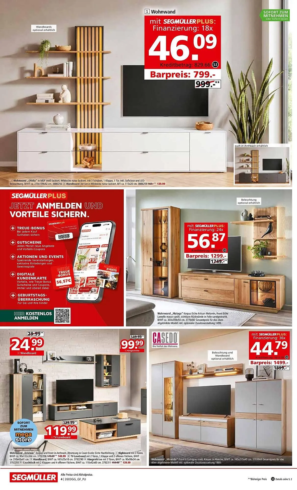 Segmüller Prospekt von 28. Februar bis 22. März 2026 - Prospekt seite 4